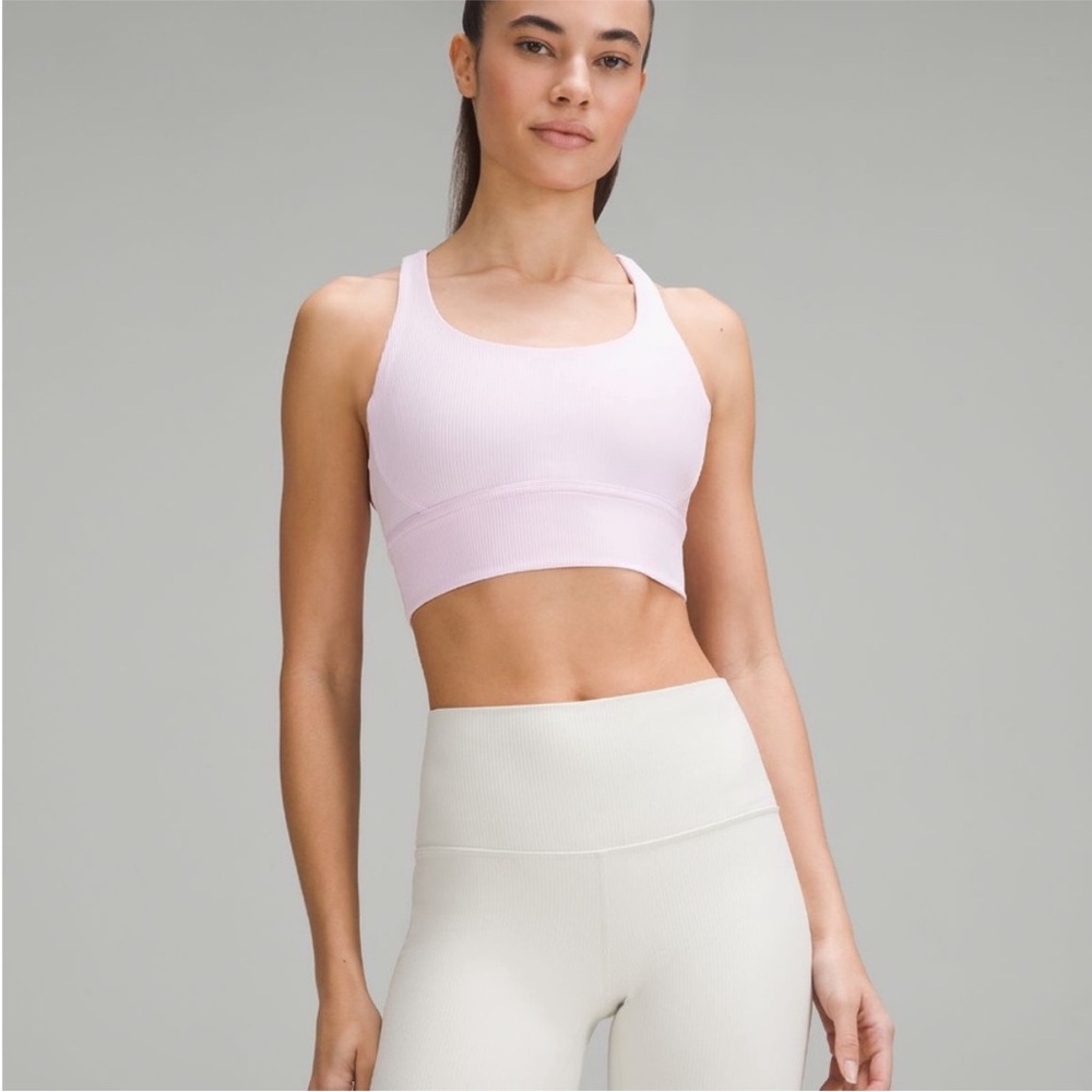 Lululemon Athletica Soft Pink Sports Bra